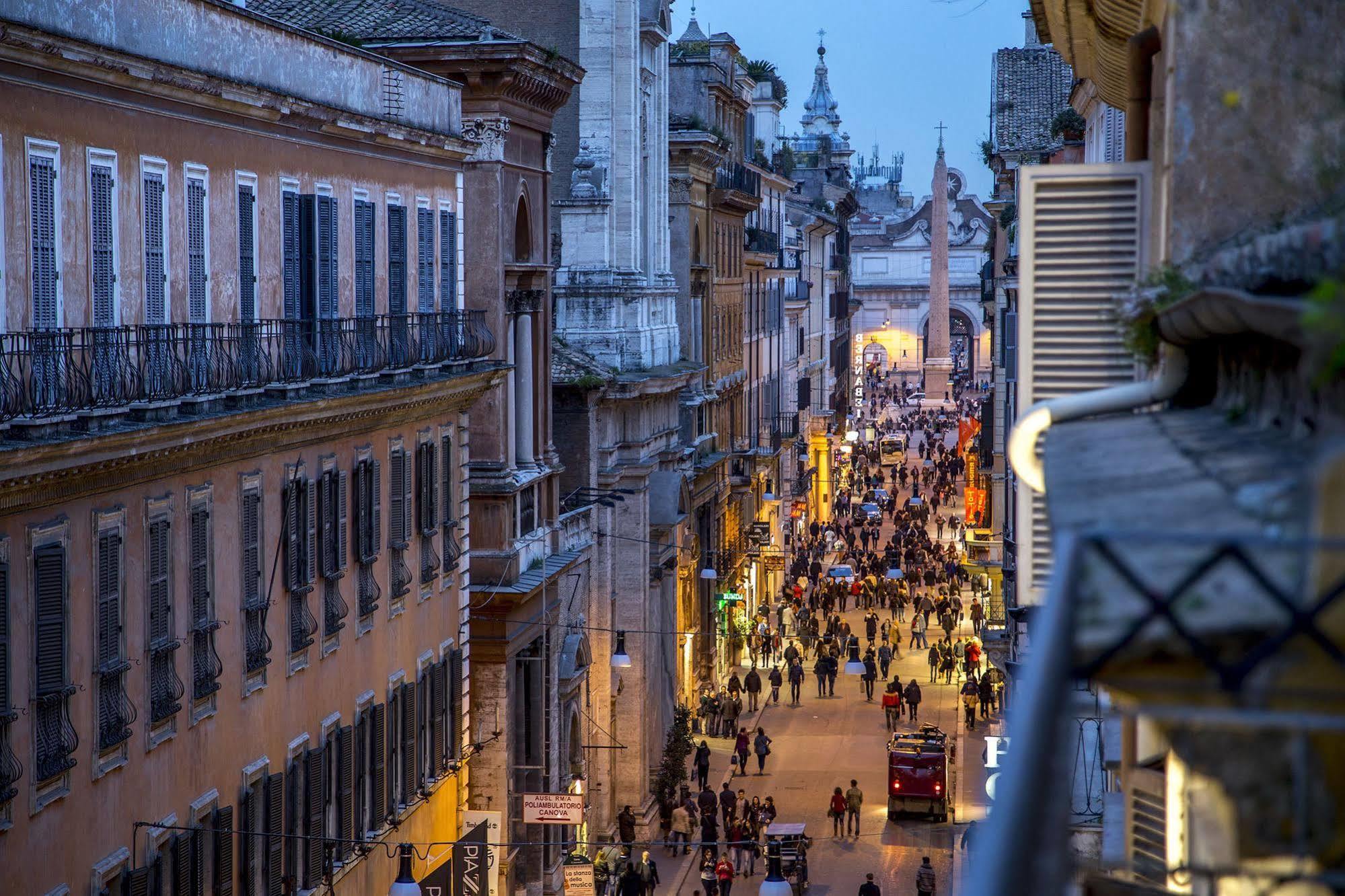 Stay Inn Rome Via Del Corso Exteriör bild